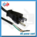 UL 3 pinos 250V EUA cabo de alimentação padrão para fogão elétrico